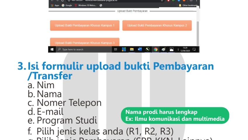 Alur Pembayaran Keuangan Mahasiswa UMBY