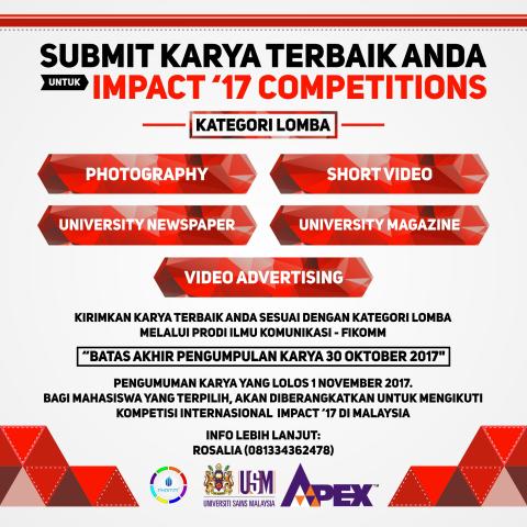 IMPACT 2017 COMPETITIONS